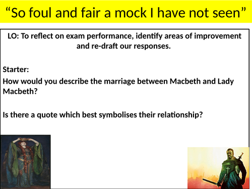 AQA Macbeth Pack | Teaching Resources