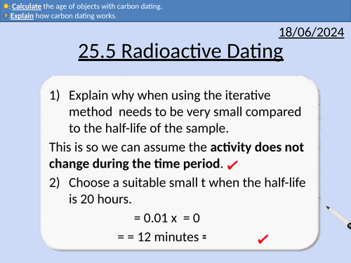 OCR A level Physics: Radioactive Dating