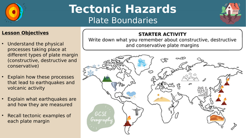 GCSE Geography Plate Boundaries