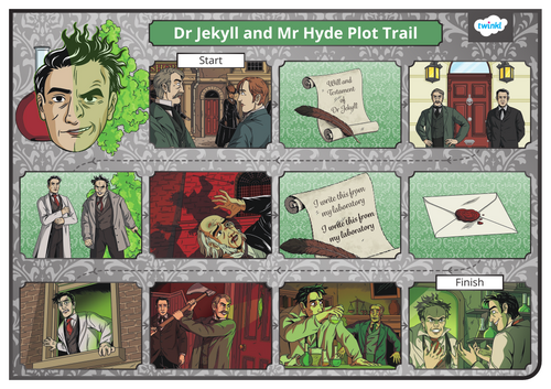 Plot Dr Jekyll And Mr Hyde Dr Jekyll and Mr Hyde Plot Trail | Teaching Resources
