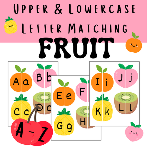 A-Z Upper & Lowercase Letter Matching | Teaching Resources