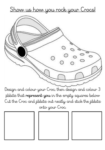 Design your own Crocs Activity Teaching Resources