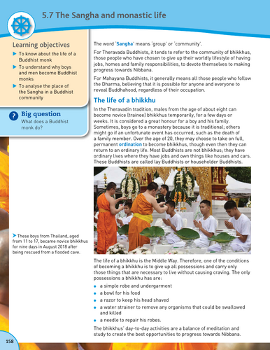 Buddhism Entire Unit of Work (KS3) | Teaching Resources