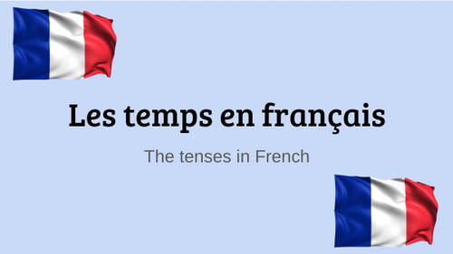 FRENCH PRESENT TENSE / MODAL VERBS | Teaching Resources