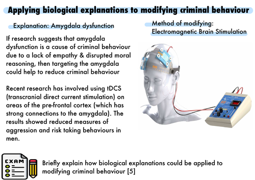 Comp 3 - applying explanations to modifying crime