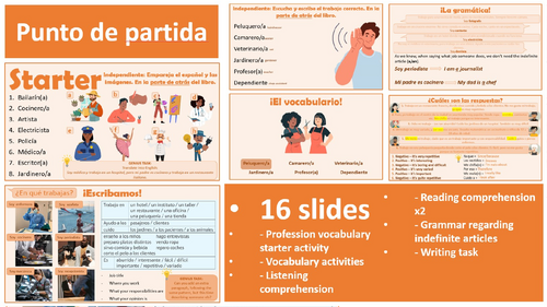 Spanish AQA GCSE 7.0 - Punto de partida