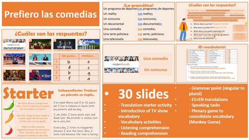 Viva 2, Module 2.3 - Prefiero las comedias