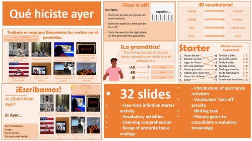 Viva 2, Module 2.4 - Qué hiciste ayer