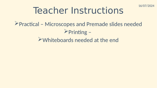 Ks3 lessons on microscopes - edexcel