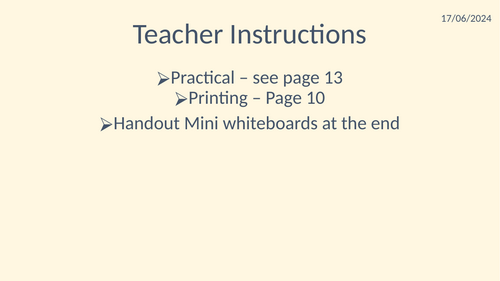 Ks3 lesson on plant minerals - Edexcel