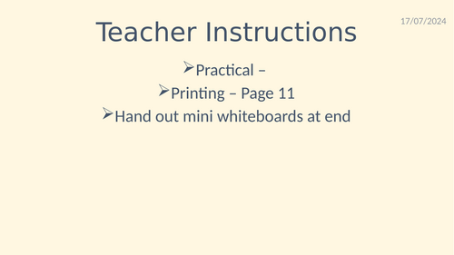 KS3 lesson on Bacteria - Edexcel