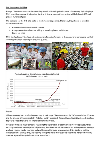 Topic 5: Global Development - Lesson 9 - Top Down and Bottom Up Strategies