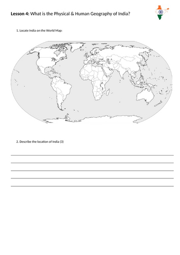 Topic 5: Global Development - Lesson 10 - India