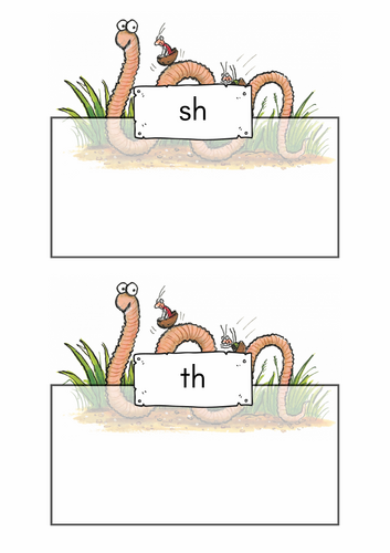 Superworm Phonics Sound Spotter Sheets | Teaching Resources