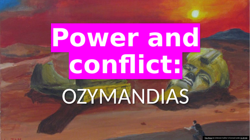 Ozymandias - fully annotated | Teaching Resources