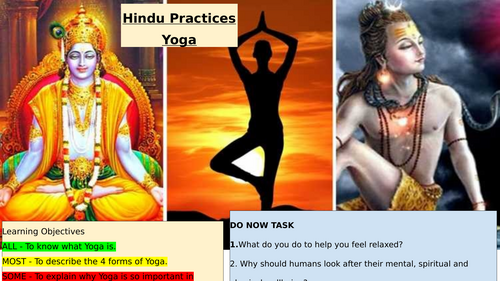 Yoga in Hinduism | Teaching Resources