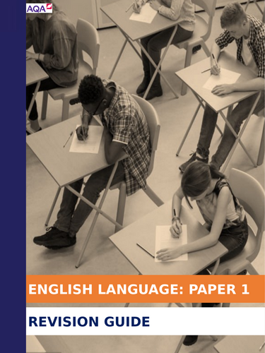 Revision Guide English Language Paper 1 AQA | Teaching Resources