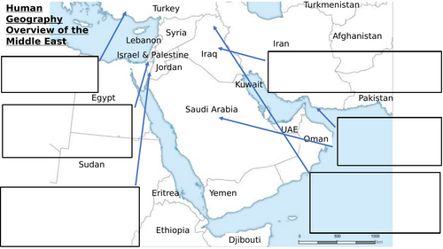 KS3 Geography Middle East Unit of Work | Teaching Resources