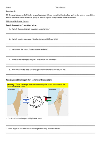 KS3 Geography Middle East Unit of Work | Teaching Resources