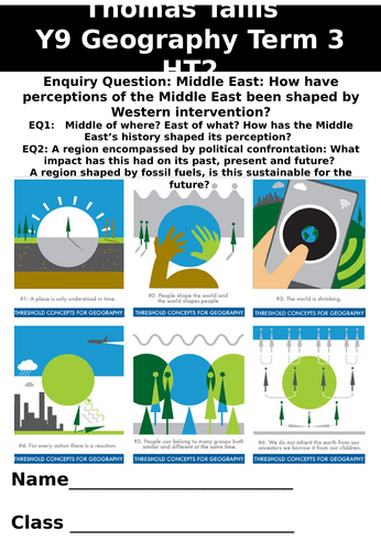 KS3 Geography Middle East Unit of Work | Teaching Resources