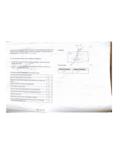 Revision Booklet with Answers - Waves - Topic 6 - GCSE AQA Combined ...