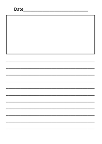 Blank Diary Page | Teaching Resources