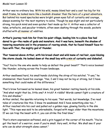 Arthur and the Golden Rope by Joe Todd Stanton-character description of ...