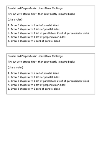 Parallel and Perpendicular Lines [Complete Lesson] | Teaching Resources