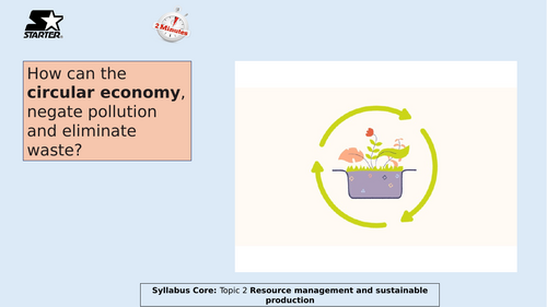 Clean Technology Theory