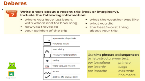 Pearson EDEXCEL 2024 Spanish - Module 2 - Unidad 4 (Dónde te quedaste?)