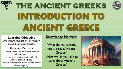 Ancient Greeks - Introduction to Ancient Greece Lesson!