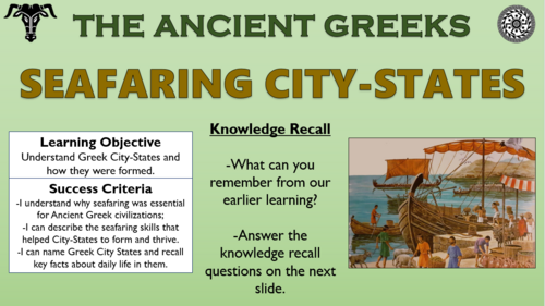 Ancient Greeks - Seafaring City-States Lesson!