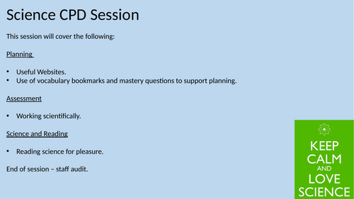 Primary Science CPD | Teaching Resources
