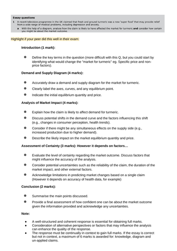 Unit 2: The Price System and the Market (SOW and FULL 5-Week Course ...