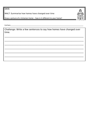 Year 1 History: Homes in the Past - Lesson 6 | Teaching Resources