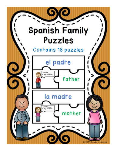 Spanish Family Vocabulary