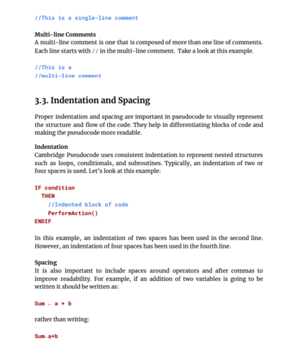 Pseudocode Guide for GCSE/A Level Students and Teachers | Teaching ...