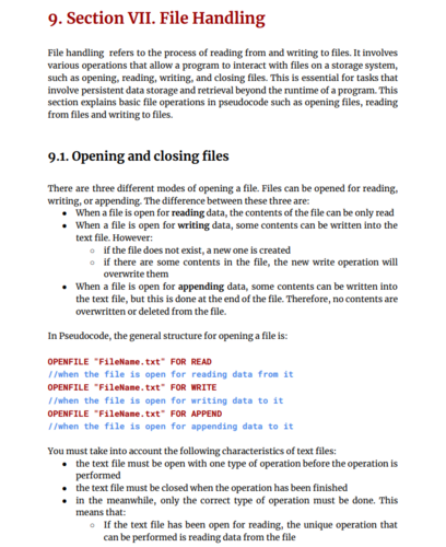 Pseudocode Guide for GCSE/A Level Students and Teachers | Teaching ...