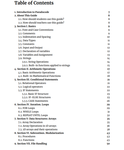 Pseudocode Guide for GCSE/A Level Students and Teachers | Teaching ...