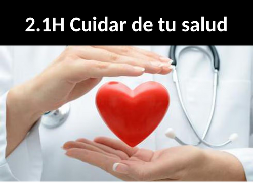 NEW GCSE Spanish 2026 AQA 2.1H Cuidar de tu salud