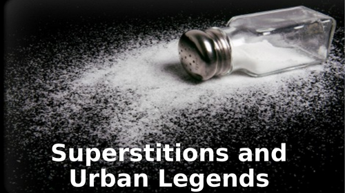 Superstitions and Urban Legends | Teaching Resources