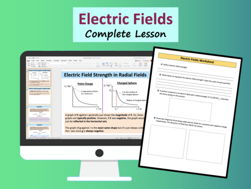Electric Fields - A Level Physics | Teaching Resources