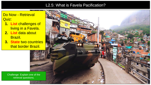 Favela Pacification Slum