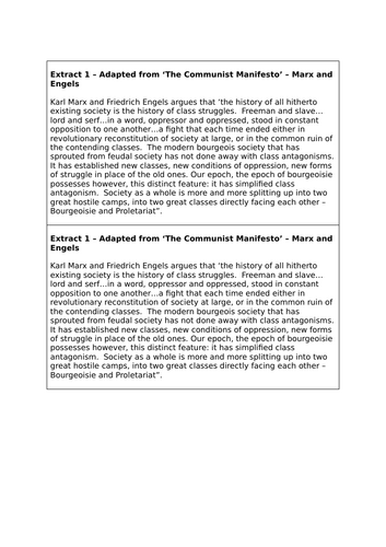 AQA Politics 7152/3 - socialist views on the state