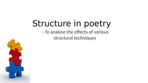 Animal Poetry - structure