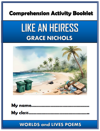 Like An Heiress - Comprehension Activities Booklet!