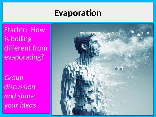 Evaporation Specific Heat Capacity IGCSE Physics