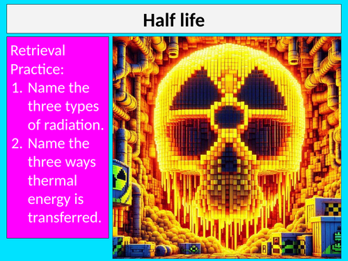 Radiation Half Life Fission Fusion Stability IGCSE Physics