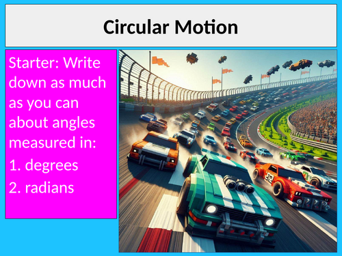 Circular Periodic Motion Physics CIE