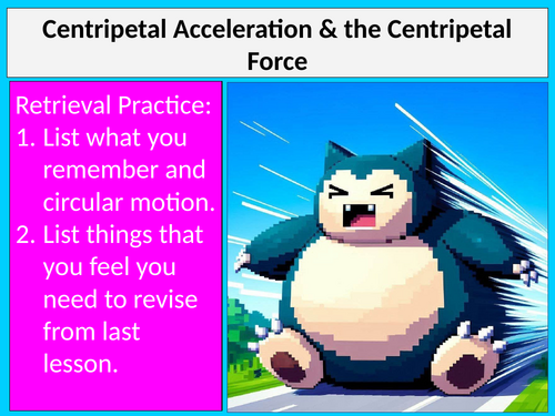 Centripetal Acceleration Physics CIE